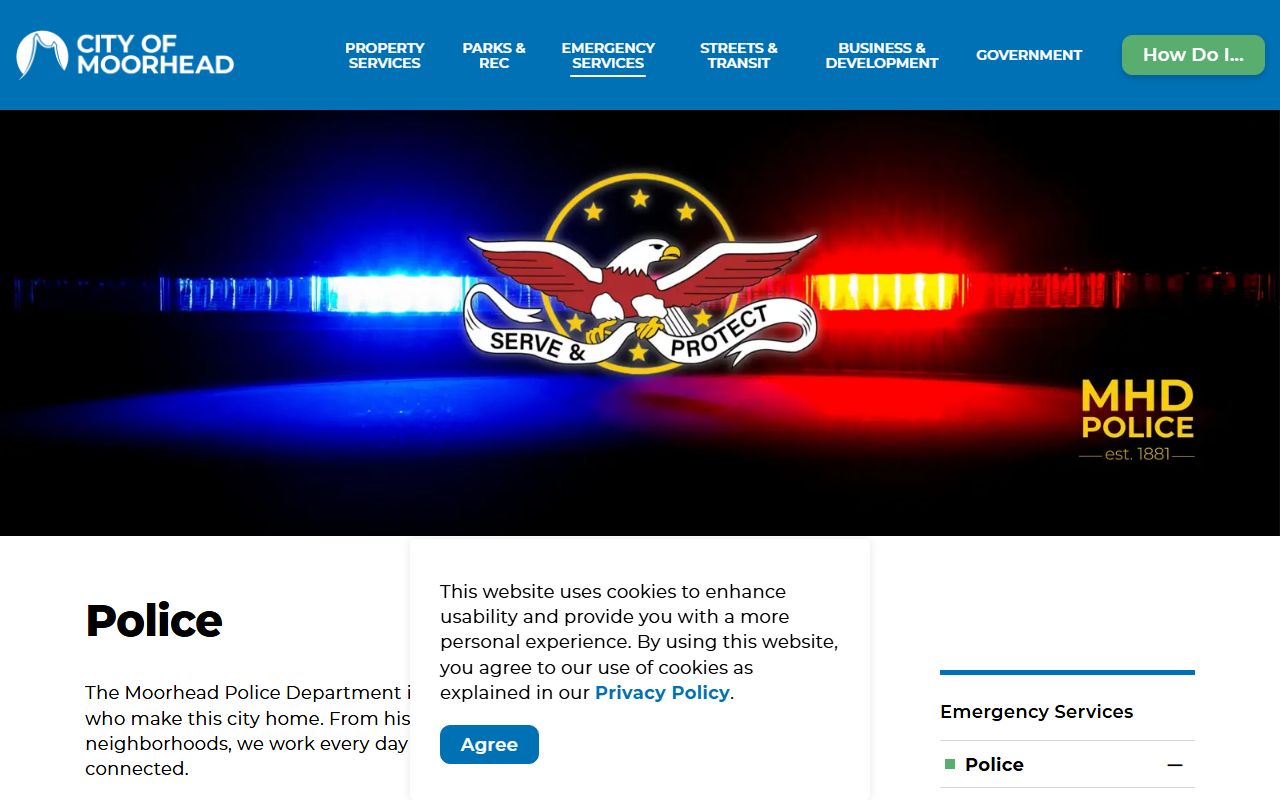 Clay County sex offenders Moorhead Police Department