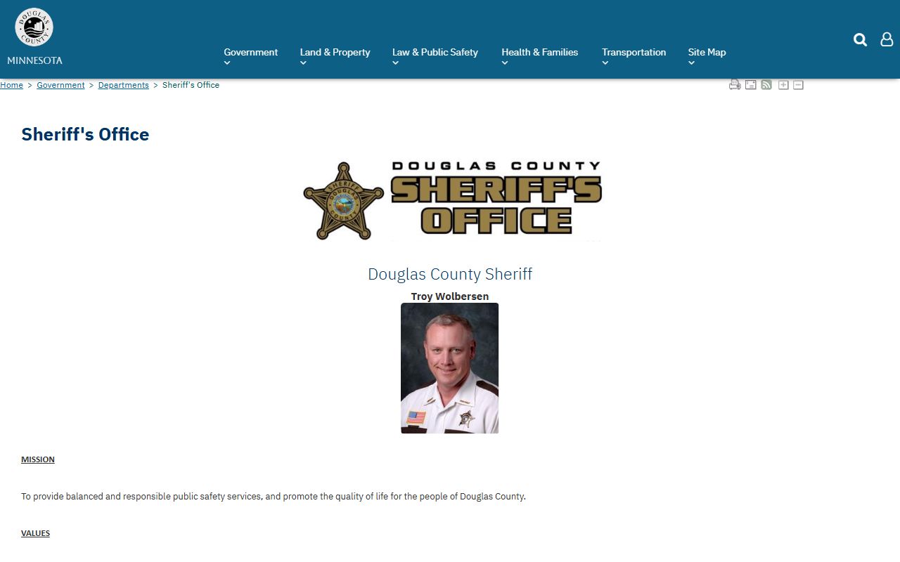 Douglas County sex offenders Sheriff's Office