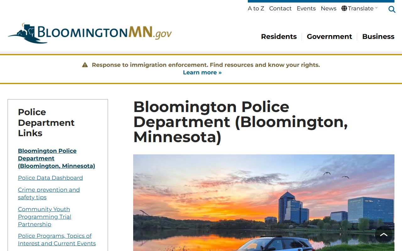 Hennepin County sex offenders Bloomington police department